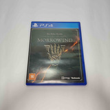 Jogo The Elder Scrolls Online Morrowind Ps4 Original