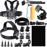 Kit De 19 Accesorios Gopro Hero 4 5 6 7 8 9 10