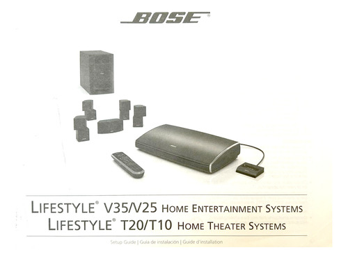 Bose Home Theater  V35/v25