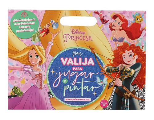 Princesas Disney Mi Valija Para Jugar Y Pintar