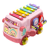 Puzzle Piano Bus: Instrumento Musical De Juguete Para Bebés