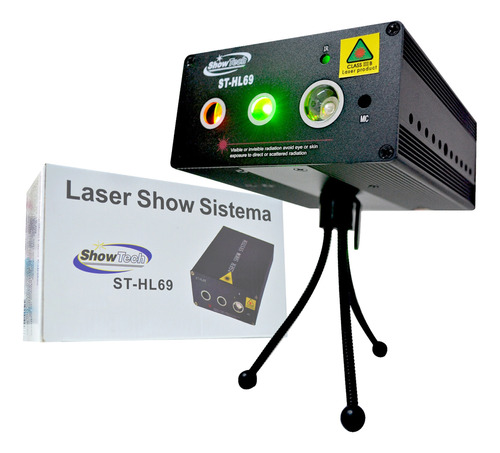 Mini Laser Projetor Hologrfico C/ Luzes Rgb Festa Em Casa Dj