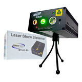 Mini Laser Projetor Hologrfico C/ Luzes Rgb Festa Em Casa Dj
