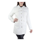 Casaco Feminino Pellini Xadrez Branco - Gd4319