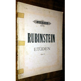Partitura Piano 6 Estudios Op 23 - Rubinstein
