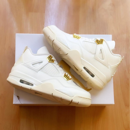 Jordan 4 Metalic Gold 3mx,3.5mx, 5mx, 5.5mx Y 7.5m- Original