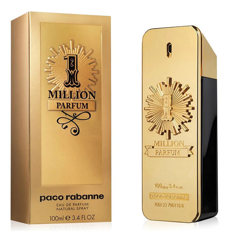 Perfume Paco Rabanne 1 Million Parfum 100 Ml Edp Para Hombre