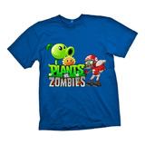 Polera Plantas Vs Zombies 