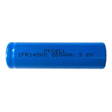 Batería Recargable 3,2v 600 Mah Ifr14500 14500 Tamaño Aa