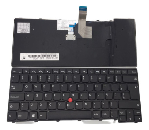 Teclado Para Lenovo Thinkpad T440 T460 L460 T450 E431 Portugués Br Color Negro