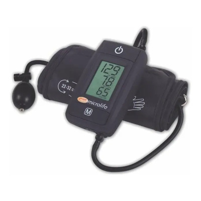 Tensiómetro Semi-automático Microlife Modelo Bpa50 Black Color Negro | Meses sin interés