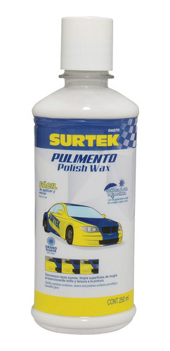 Pulimento Grano Suave 250ml Limpiador Auto Surtek