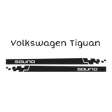 Vinil Stiker Estampado Rótulo Lateral Volkswagen Tiguan #2