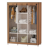 Closet Organizador Armable Ropero Rack Guardaropa Portatil-c