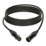 Cable Balanceado Conector Tipo Neutrik De 4 Metros