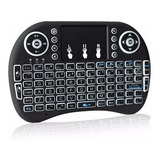 Mini Teclado Inalámbrico Airmouse Android Smart Tv Iluminado