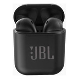 Fone Sem Fio Bluetooth I12 Jb-l Preto Universal E Case