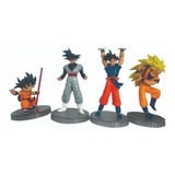 Muñecos Dragón Ball Goku Genkidama Black Fase 3 Niño Báculo 