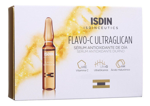 Sérum Flavo-c Ultraglican Isdin Día Para Todo Tipo De Piel De 2ml- Pack X 30 Unidades