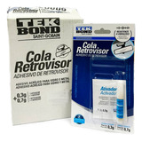  Cola Transparente Para Retrovisor 1g Tekbond Serve Em Vidro