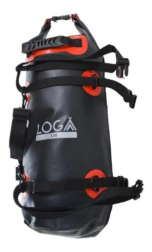 Bolso Impermeable Loga 30 Lt Con Azas Motoscba