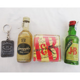 Botellas Colección Miniatura Whisky Antiguo Jack Daniels