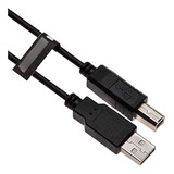 Cable De Impresora Usb 2.0 A A B M/m Para Hp Officejet Pro