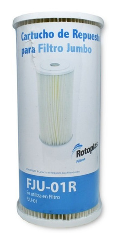 Cartucho Original Rotoplas Repuesto Filtro Jumbo Tinaco