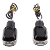 2pcs Universal Motocicleta Led Señal De Intermitente Luz