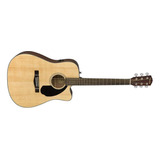 Guitarra Electroacústica Fender Cd-60sce Ecualizador Fishman