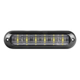 Luz Auxiliar Ultra Brillante Ip67 De 6 Leds, Color Ambar