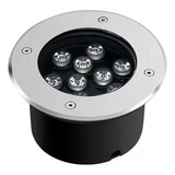 Lámpara Led Empotrada De Piso Impermeable 9w Para Exterior