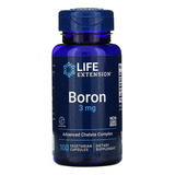 Life Extension Boro 3mg Advance Chelate Importado 100cps 