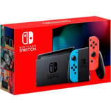 Consola Nintendo Switch   Color Azul Y Rojo Nuevo 