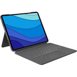 Funda Combo Logitech Teclado Trackpad Compatble iPad Pro12.9