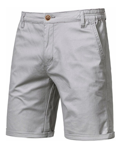 Bermudas Cargo Hombre Pantalones Cortos Algodón Alta Calidad