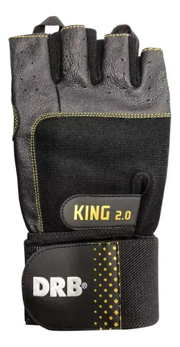 Guantes Drb King 2.0 Fitness/ Gym /pesas / Funcional, Cuero