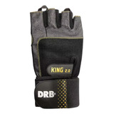 Guantes Drb King 2.0 Fitness/ Gym /pesas / Funcional, Cuero