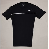 Playera Nike Dri Fit L Grande Color Negro Elástica 