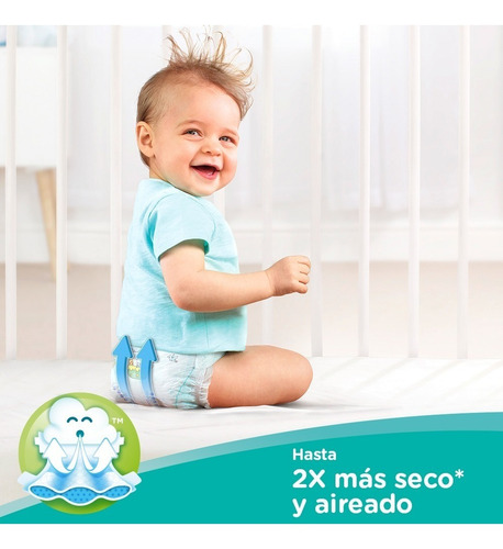 Pañales Pampers Confort Sec Pack Mensual En Todos Los Talles