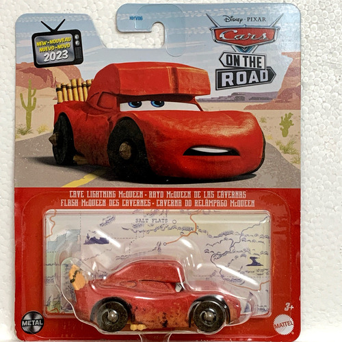 Carrito Disney Pixar Cars On The Road Rayo Mcqueen Cavernas