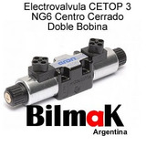 Electro Válvula Italiana - 12v O 24v Cetop 3 - Ng6 - Doble Bobina Solenoide - Aron Brevini - Grupo Dana - Calidad