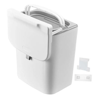 Debajo Del Fregadero Basura Bote De Basura Poste Blanco 9l