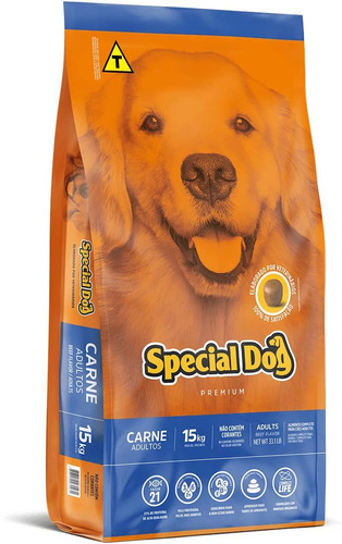 Ração Special Dog Premium Carne 15kg