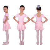 Conjunto De Balé Roupa Kit Completo Ballet Infantil