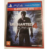 Ps4 - Uncharted 4 A Thief's End Novo/lacrado Em Português