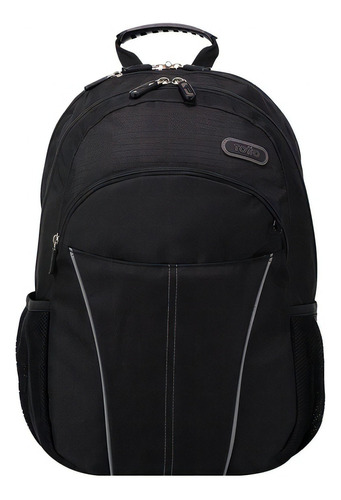 Mochila Totto Cambri Color Negro N01 Para Tablet Y Notebook