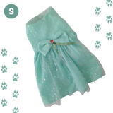 Vestido Elegante Para Mascota Con Brillo | Talla S