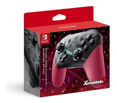 Control Inalambrico Pro Nintendo Switch Xenoblade 2 Edition