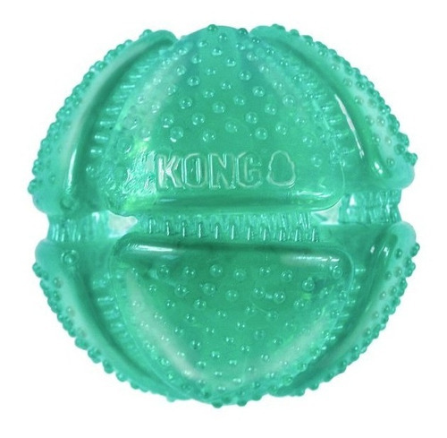 Kong Squeezz Dental Pelota Textura Única Premios O Croquetas Talla M